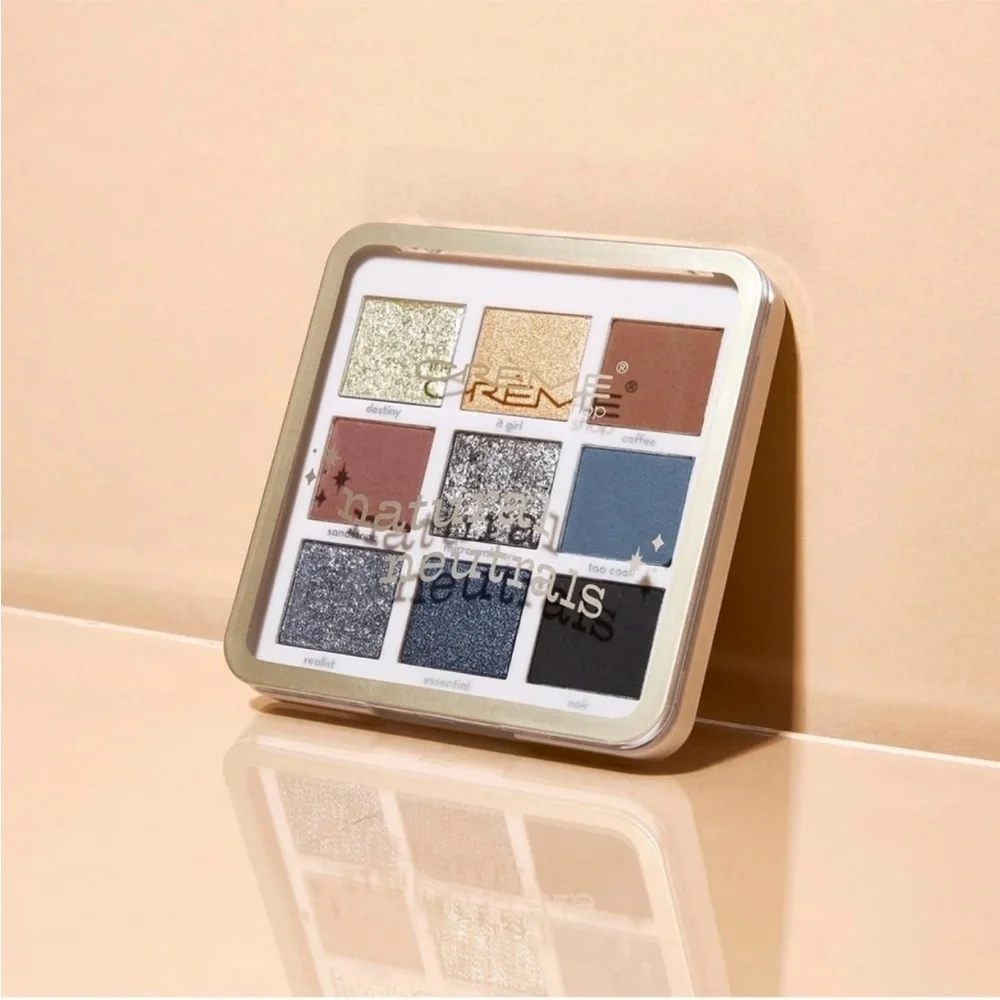 The Crème Shop Natural Neutrals Eyeshadow 9 color palette